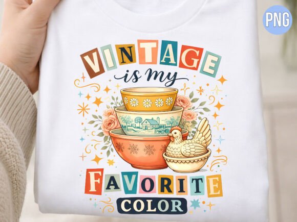 Evaluating the Vintage is My Favorite Color Design PNG for Creative and Commercial Projects