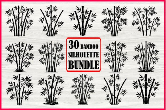 Unlocking Serenity: A Deep Dive into the 30 Bamboo Silhouette SVG Bundle